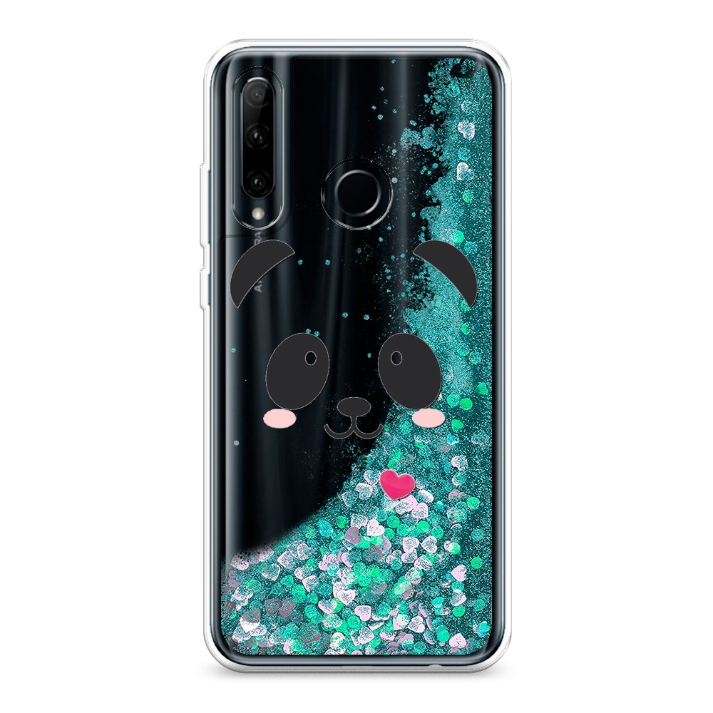 

Чехол Awog на Honor 10i "Влюбленный панда контур", Разноцветный, 68895-1