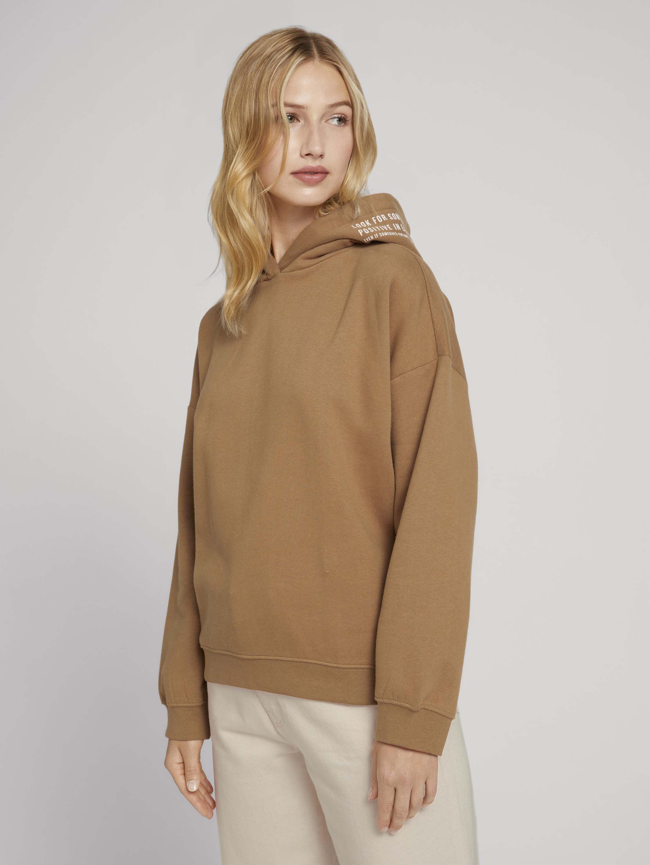 

Толстовка женская TOM TAILOR 1027250 коричневая XS, 1027250