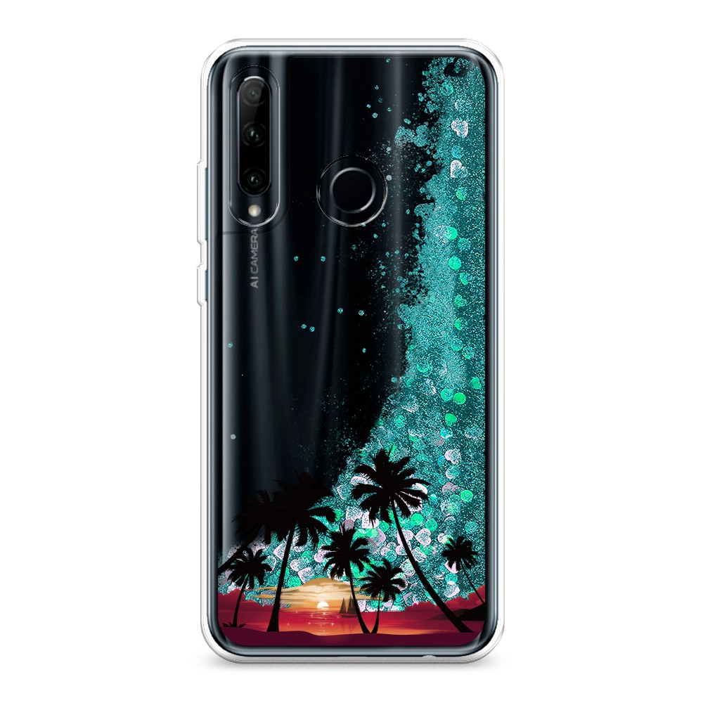 

Чехол Awog на Honor 10i "Закат и пальмы", Разноцветный, 68895-1