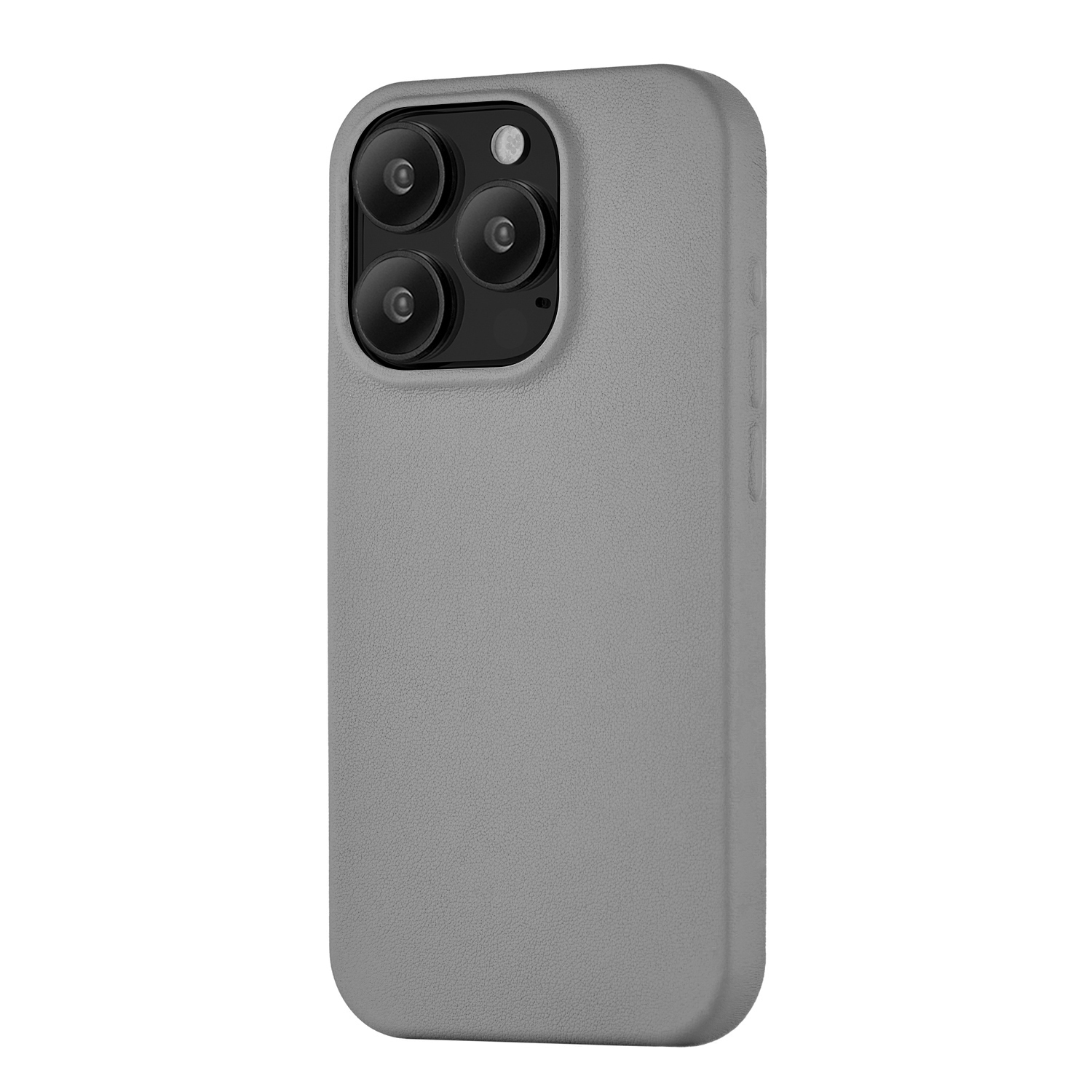 Чехол защитный uBear Capital Case для iPhone 15 Pro, натуральная кожа, MagSafe совместимый