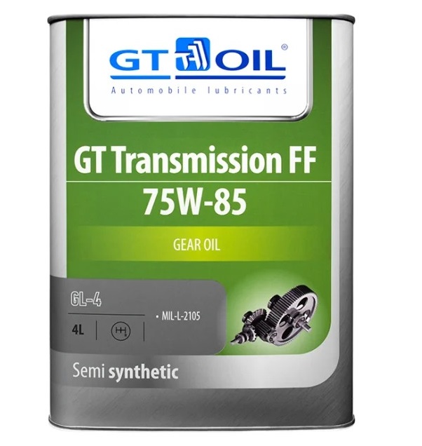 Масло Трансмиссионное Полусинтетическое Transmission Ff 75w85 Api Gl-4 4л GT OIL арт. 8809