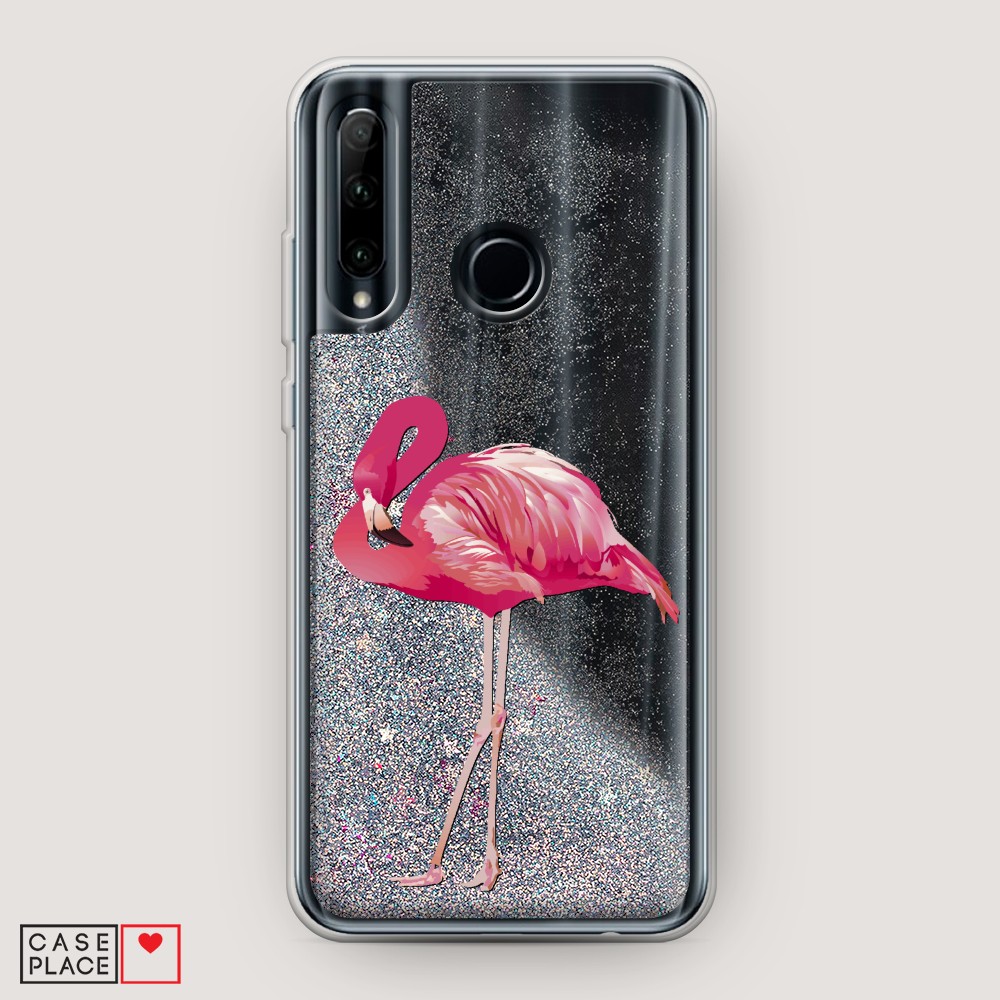 

Чехол Awog на Honor 10i "Застенчивый фламинго", Разноцветный, 68891-1