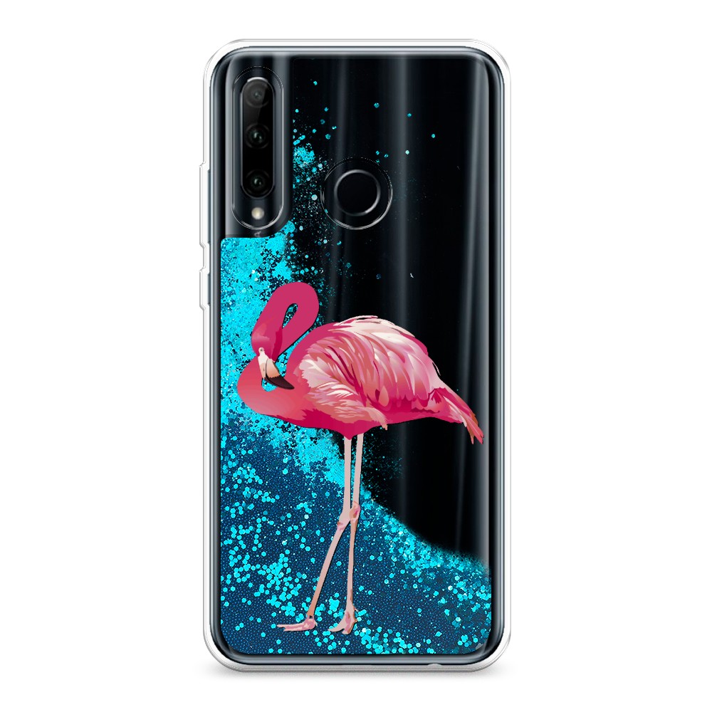 

Чехол Awog на Honor 10i "Застенчивый фламинго", Разноцветный, 68893-1