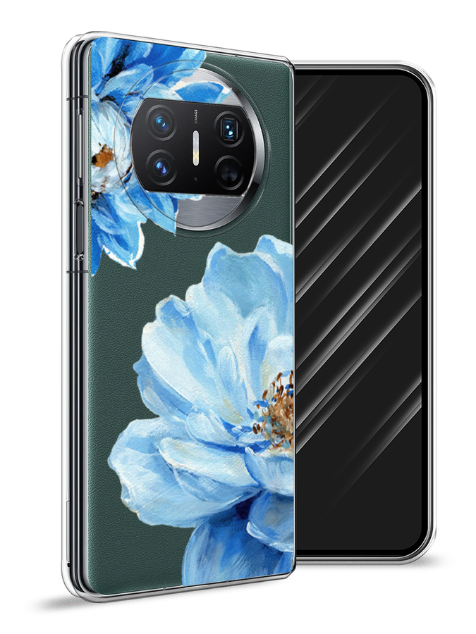 

Чехол Awog на Huawei Mate X3 "Голубые клематисы", Голубой, 6122450-1