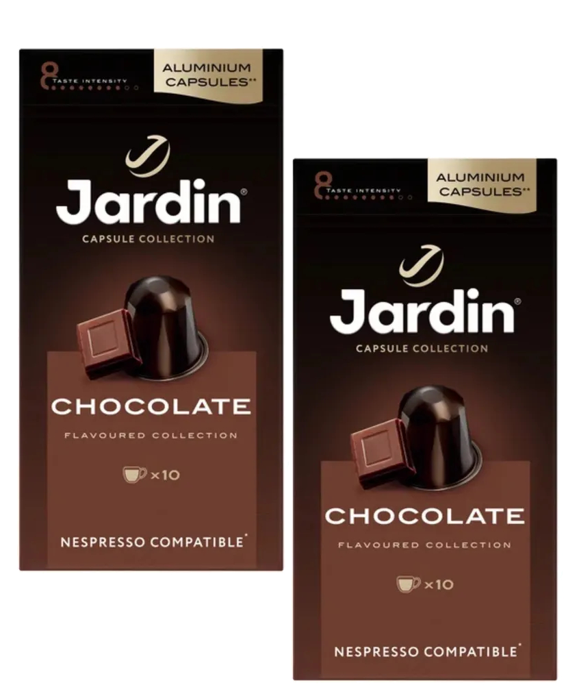 Кофе в капсулах Jardin Chocolate 20 шт для кофемашин Nespresso