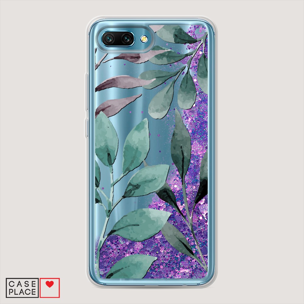 

Чехол Awog на Honor 10 "Листы цветов", Разноцветный, 65392-1