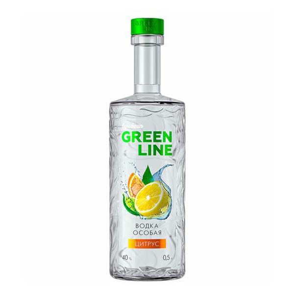 

Водка Бульбашъ Greenline Citrus 40% 0,5 л
