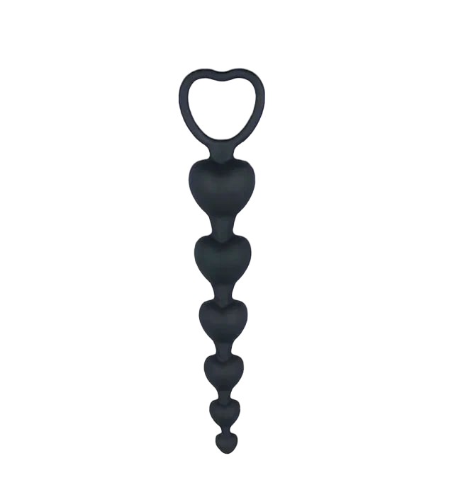 Бусы анальные MMG Sex Toys Tonotiko Cuore