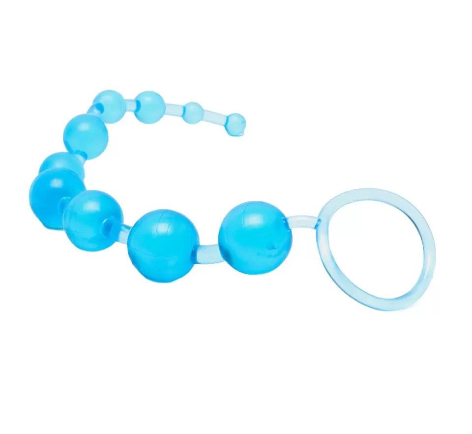 Бусы анальные MMG Sex Toys Tonotiko голубые