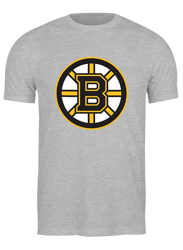 

Футболка мужская Printio Boston bruins серая 3XL, Серый, Boston bruins