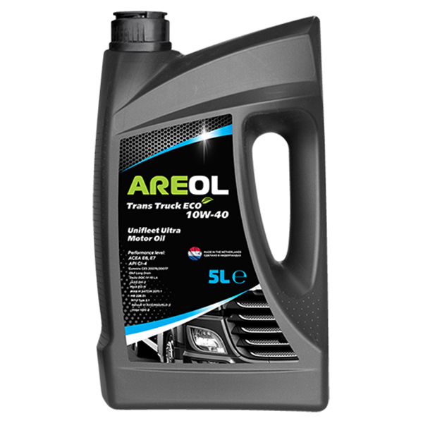 фото Areol trans truck eco 10w40 (5l)_моторное масло! синт.\acea e6/e7, api ci-4, volvo vds-3,m