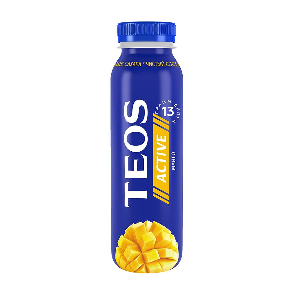 

Йогурт Teos Active с манго, 2%, 260 г