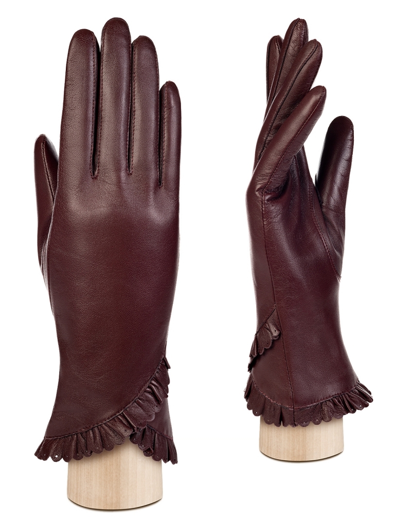 

Перчатки женские Eleganzza IS803100sherst бордовые р, Бордовый, IS803100sherst
