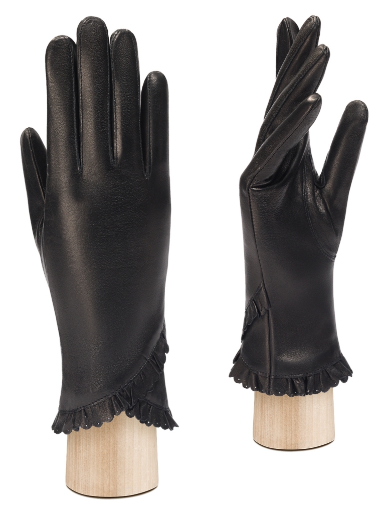 

Перчатки женские Eleganzza IS803100sherst черные р, Черный, IS803100sherst