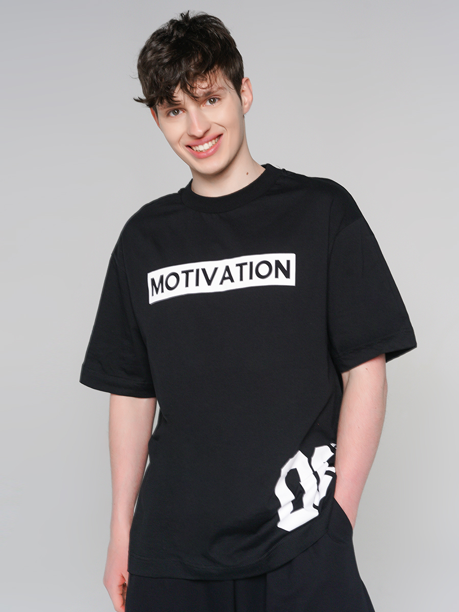 

Футболка мужская ТВОЕ 85339 черная XXL, 85339