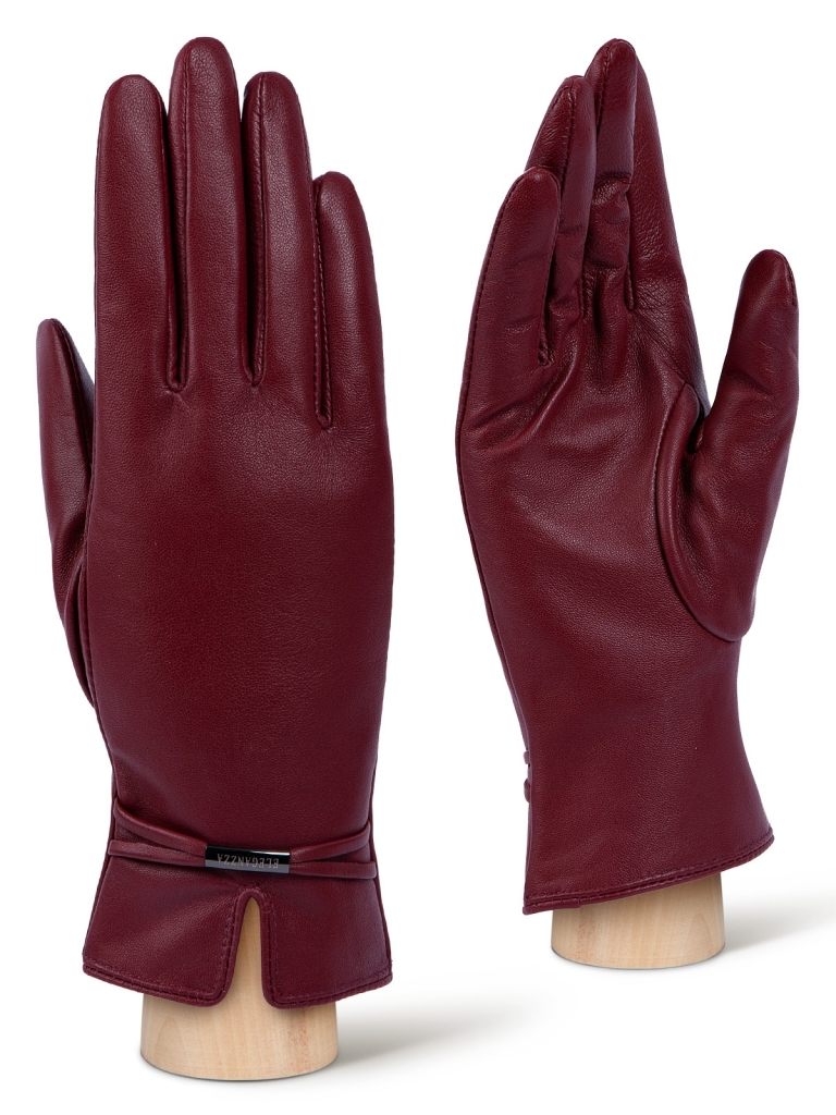 

Перчатки женские Eleganzza IS851 бордовые р, Бордовый, IS851