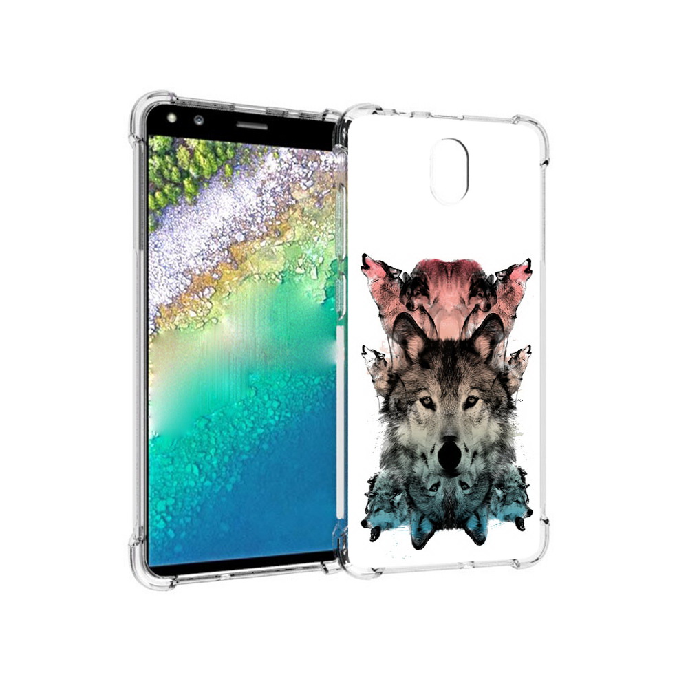 

Чехол MyPads Tocco для Nokia C01 Plus стая (PT161800.114.624), Прозрачный, Tocco