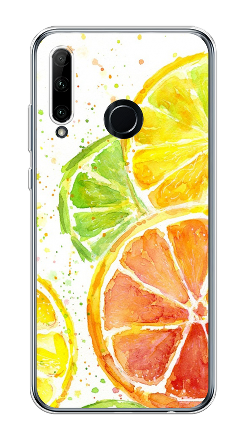 

Чехол на Honor 10i/20 Lite 2019/20e "Цитрусовые", Белый;желтый;красный;зеленый, 68950-1