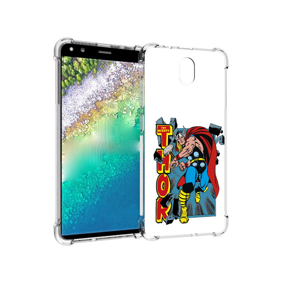 Чехол MyPads Tocco для Nokia C01 Plus тор комикс (PT161800.114.645)