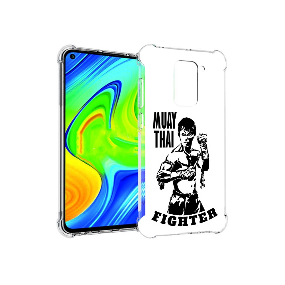 Чехол MyPads Tocco для Xiaomi Redmi Note 9 Единоборства муайтай (PT150805.258.76)
