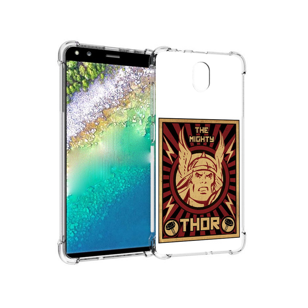 

Чехол MyPads Tocco для Nokia C01 Plus тор лицо (PT161800.114.646), Прозрачный, Tocco
