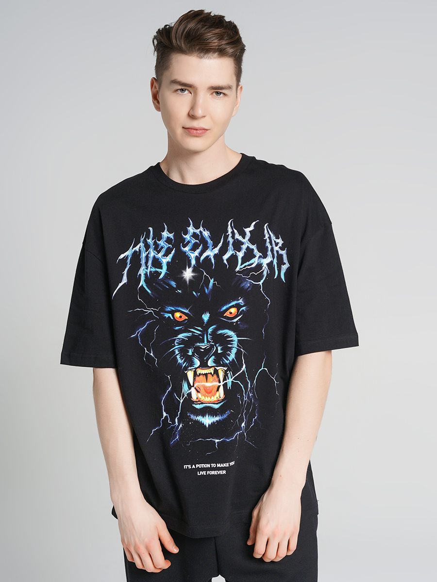 

Футболка мужская ТВОЕ 86869 черная XXL, 86869