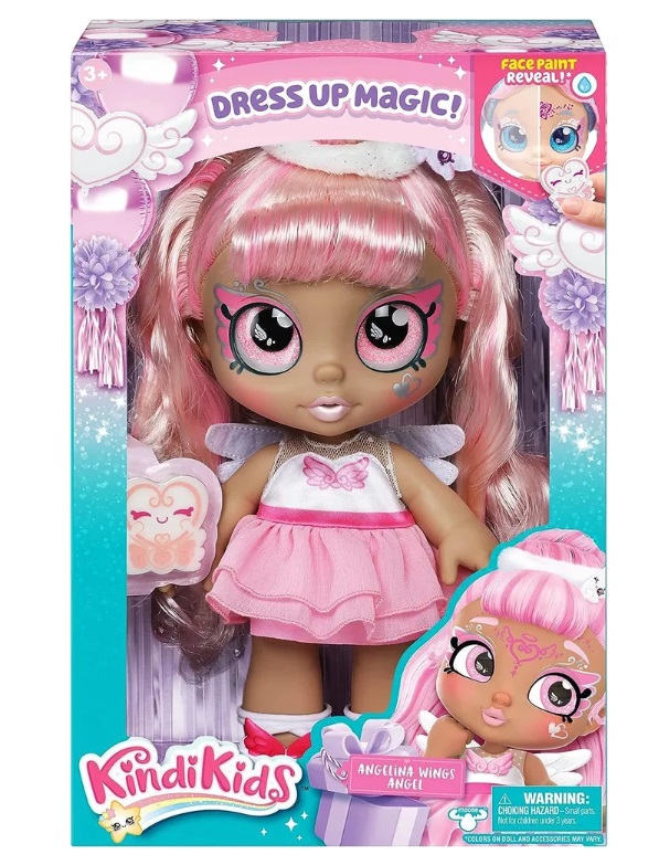 Кукла Kindi Kids 50244 Dress Angelina Wings Angel Toddle-Кукла Кинди Кидс Анджелина-Ангел