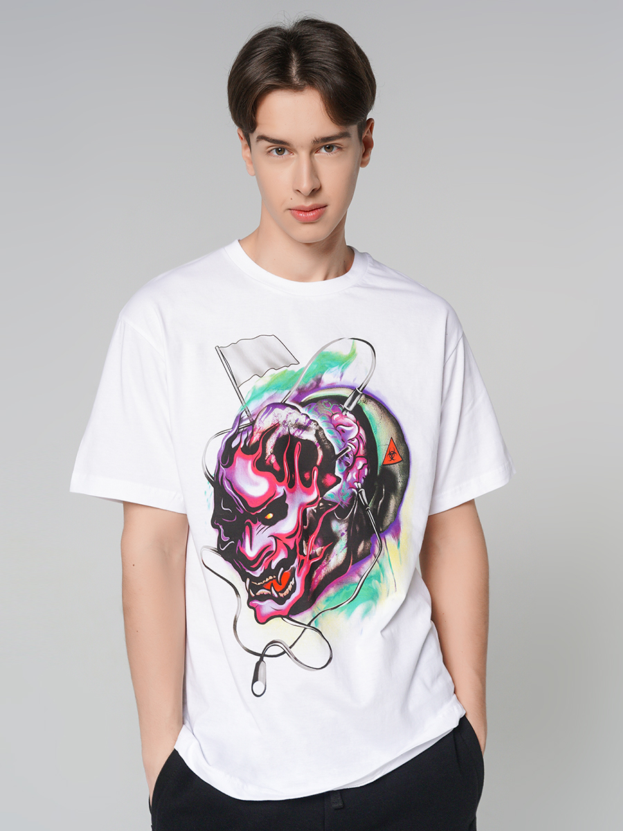 

Футболка мужская ТВОЕ 86803 белая XXL, 86803