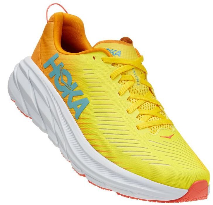 

Кроссовки мужские Hoka Rincon 3 желтые 8.5 US, Желтый, Rincon 3