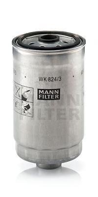 Фильтр Топливный Mann Wk 824/3 MANN-FILTER арт. WK 824/3
