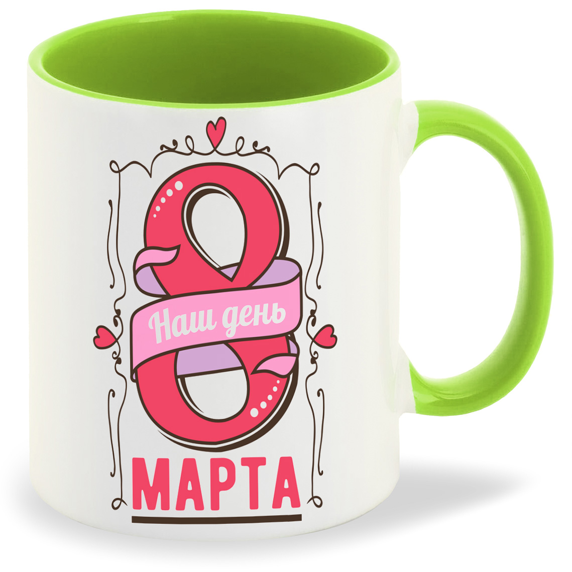 

Кружка CoolPodarok 8 марта, 8 марта