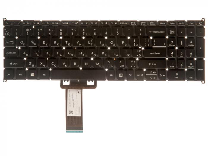 

Клавиатура для ноутбука Acer Aspire 7 A715-73/A715-73G чёрная (6B.Q52N5.001), 847664