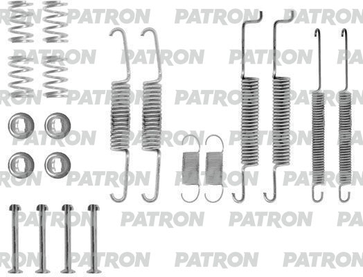 

Монтажный комплект тормозных колодок PATRON psrk0049