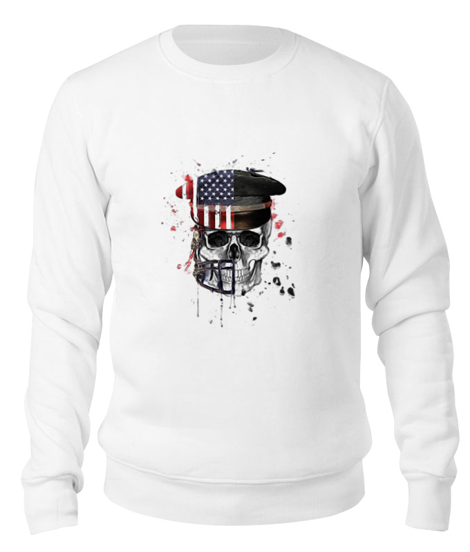 

Свитшот унисекс Printio Америка белый 2XL, Америка