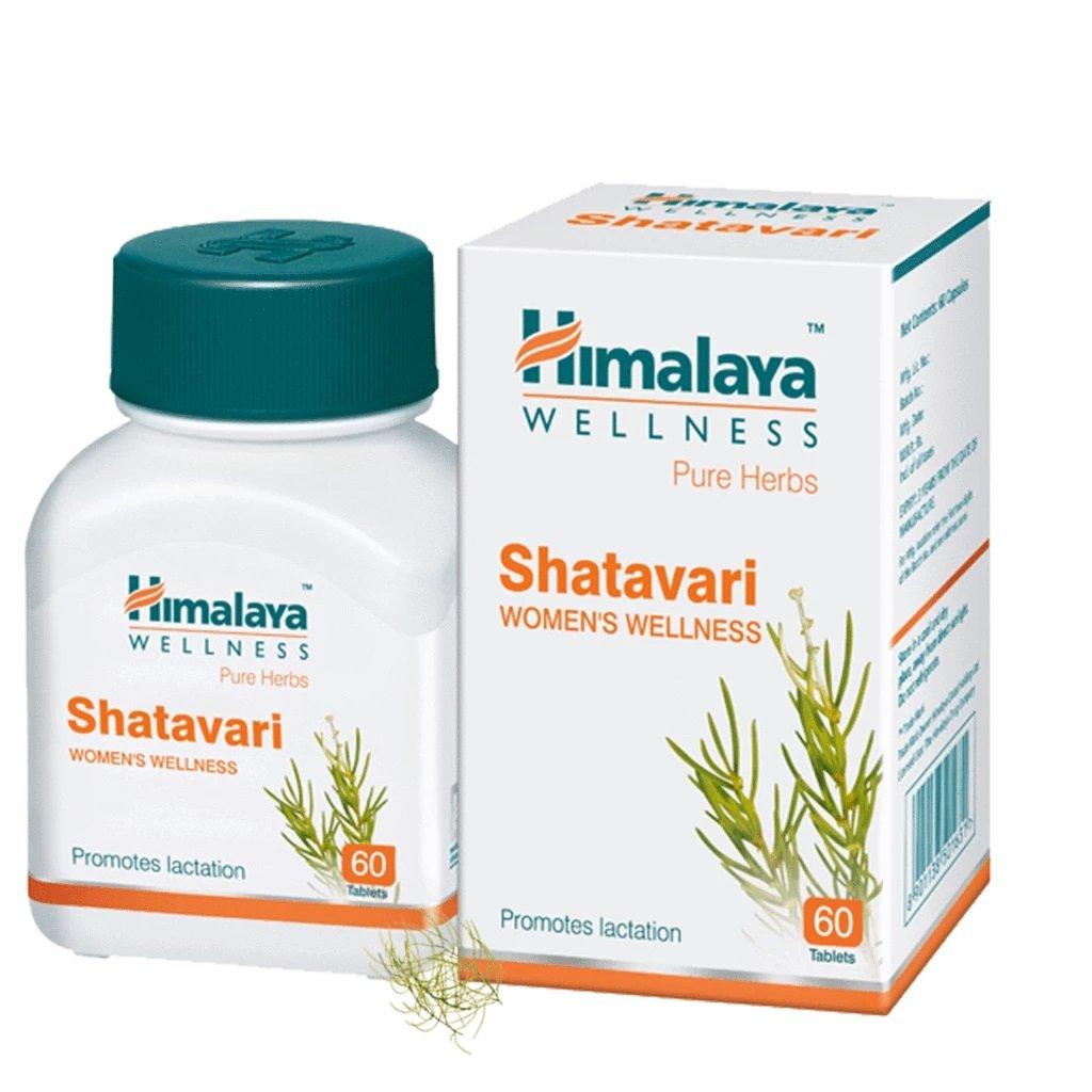 Пищевая добавка Himalaya Шатавари 250 мг, 60 таблеток