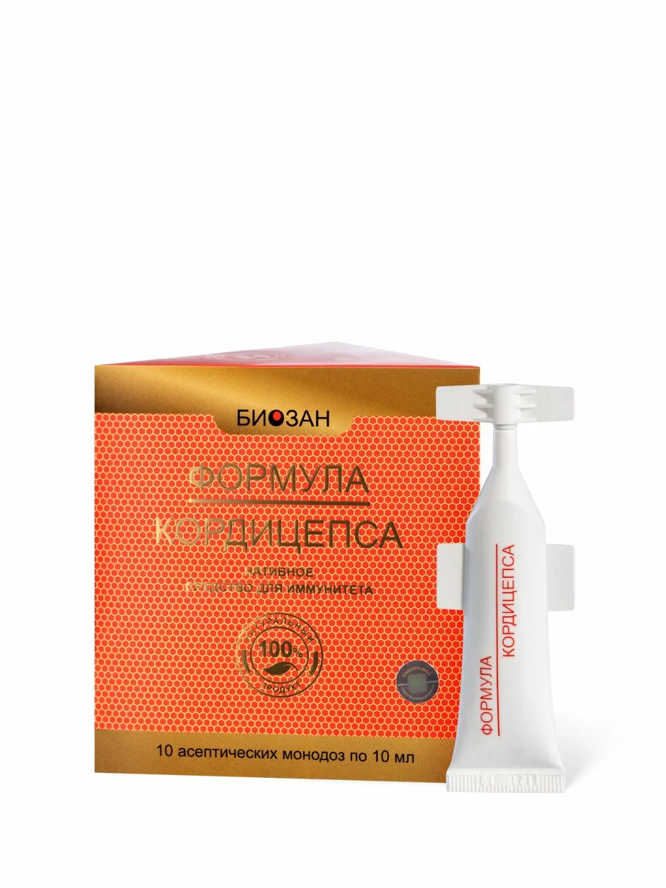 

Диетическая добавка Кордицепс, жидкость, 10 шт по 10 мл, Кордицепс