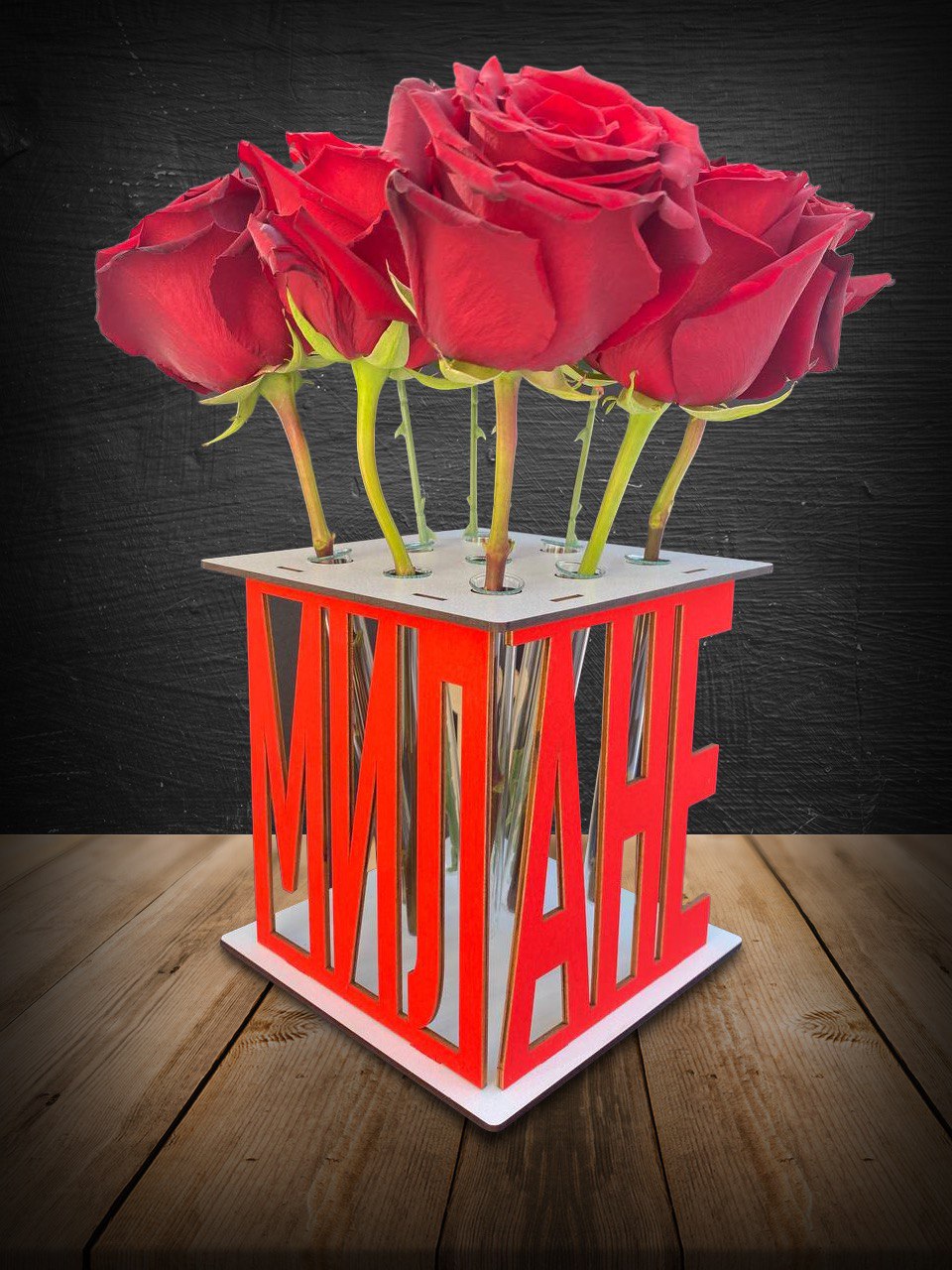 Ваза для цветов, подставка с именем Милана PORT IMPORT