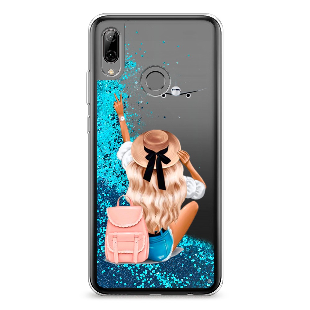 

Чехол Awog на Honor 10 Lite/Huawei P Smart 2019 "Автостопом самолетом", Разноцветный, 67593-1