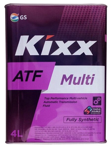 

Трансмиссионное масло Kixx L251844TE1 Multi Plus, ATF
