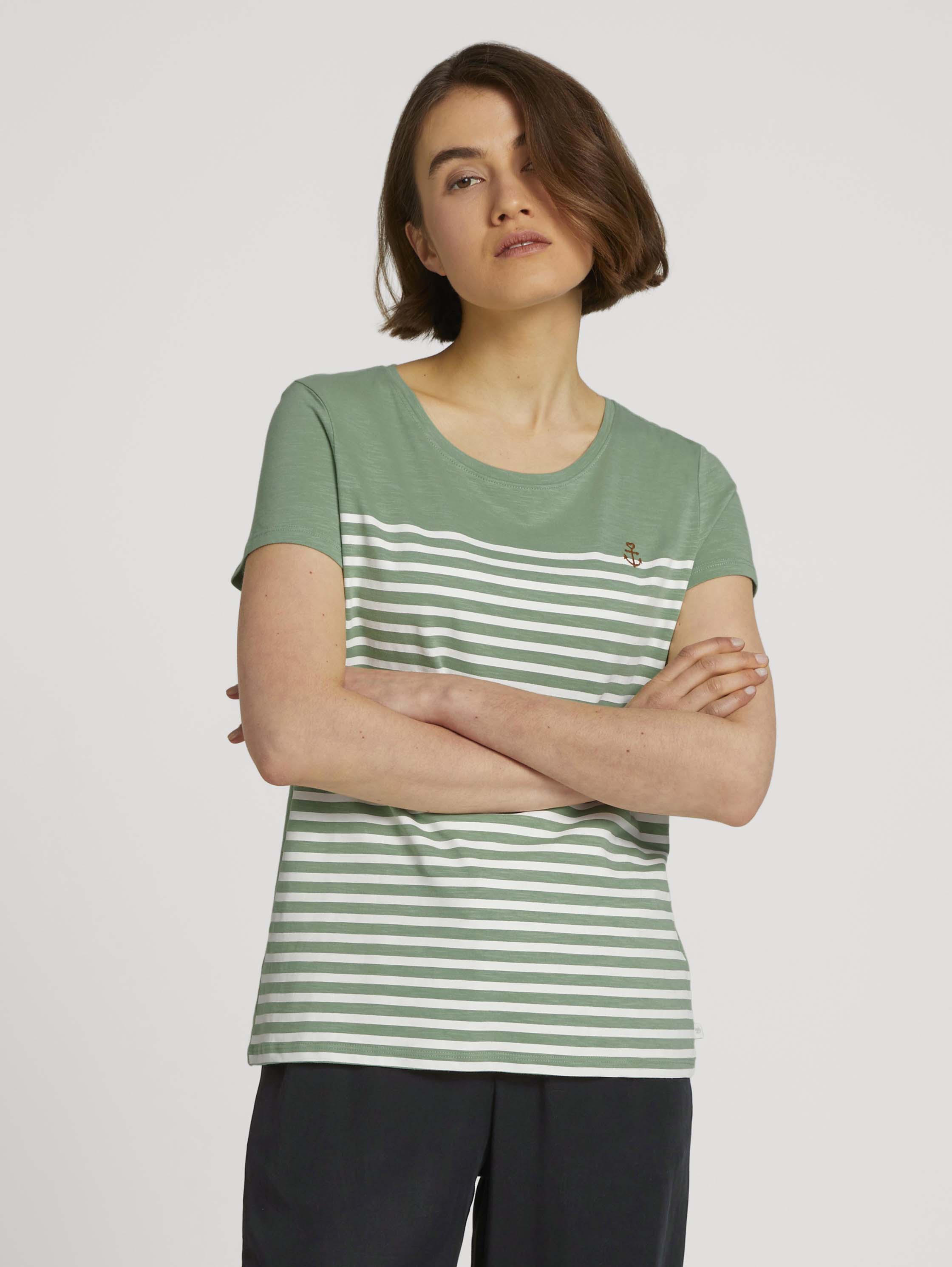 

Футболка женская TOM TAILOR 1024961 зеленая XS, 1024961