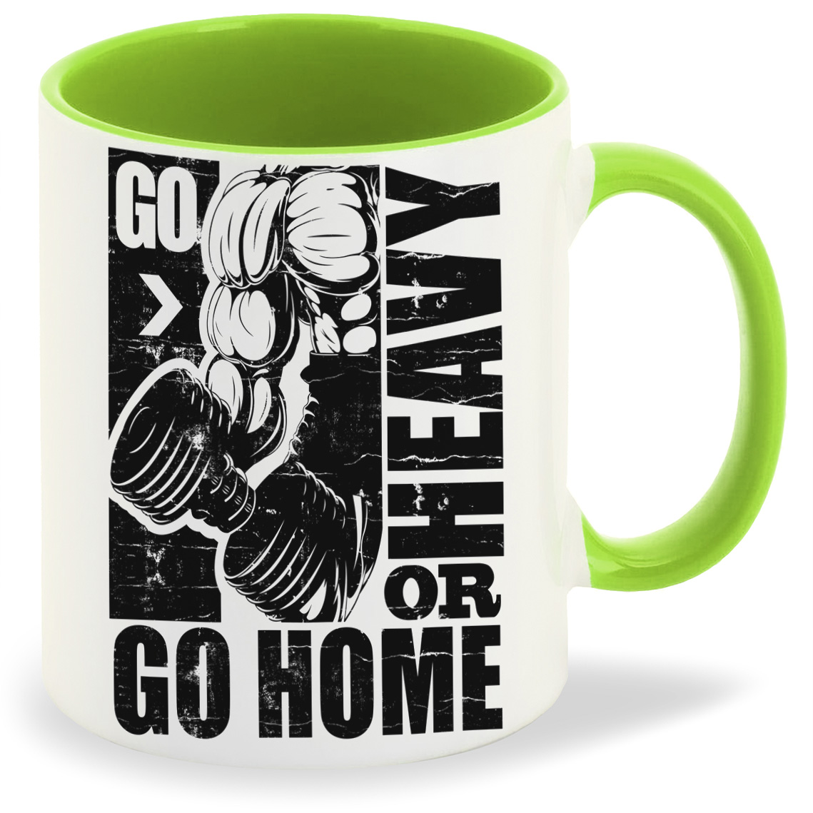 

Кружка CoolPodarok Go home or heavy, Go home or heavy