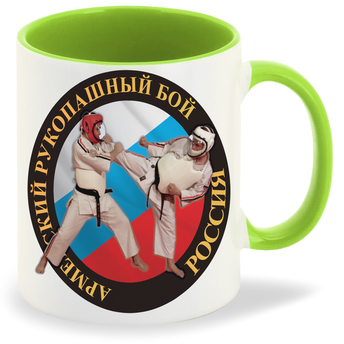 

Кружка CoolPodarok Армейский рукопашный бой Россия, Армейский рукопашный бой Россия