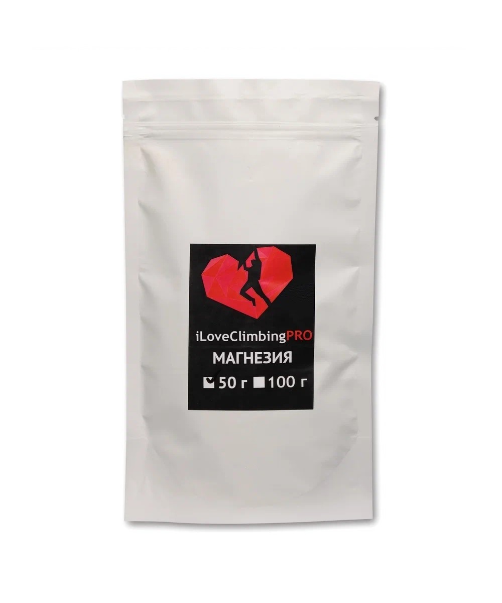 Магнезия порошковая Iloveclimbing (пакет) 100г.