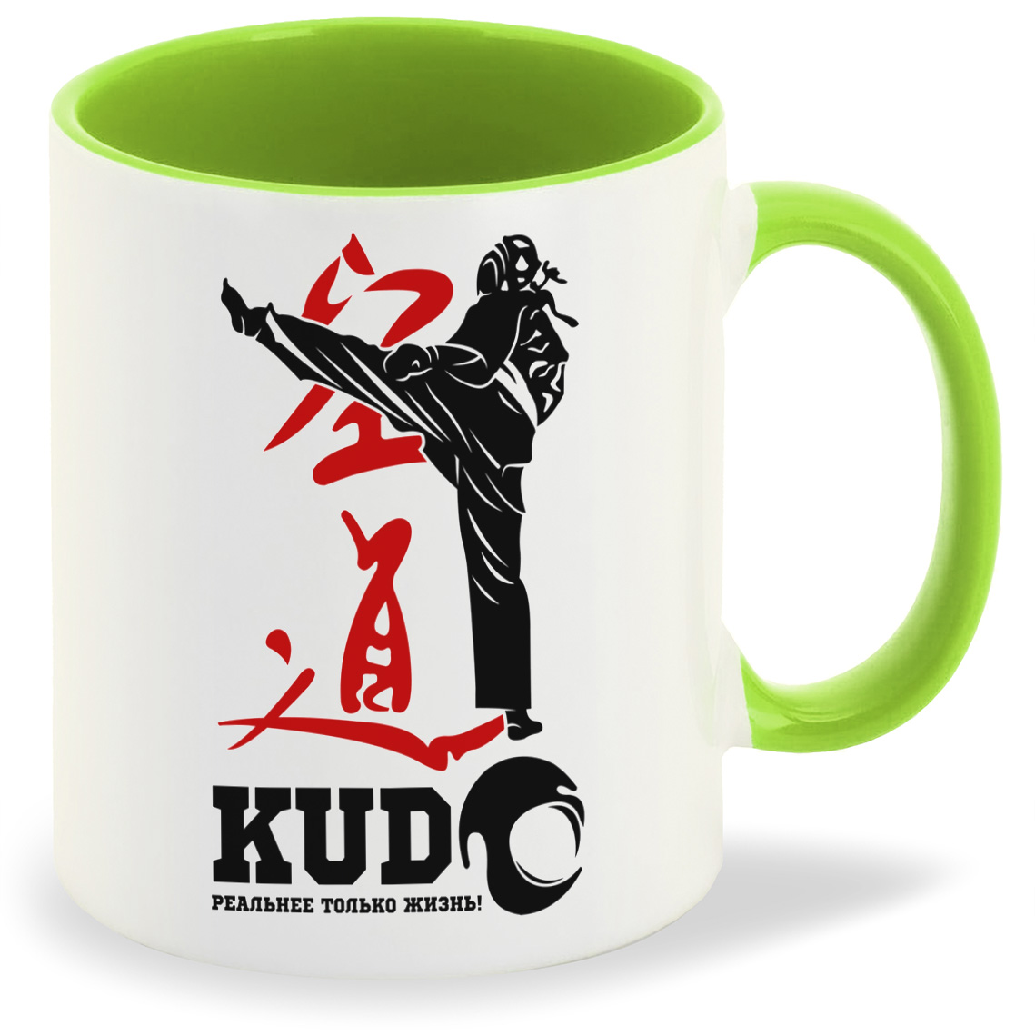 

Кружка CoolPodarok ЛKudo реальнее только жизнь, ЛKudo реальнее только жизнь