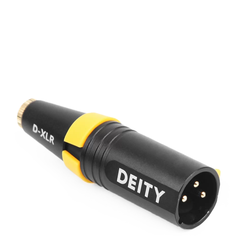 

Адаптер Deity Microphone D-XLR mini Jack - XLR, Черный, D-XLR