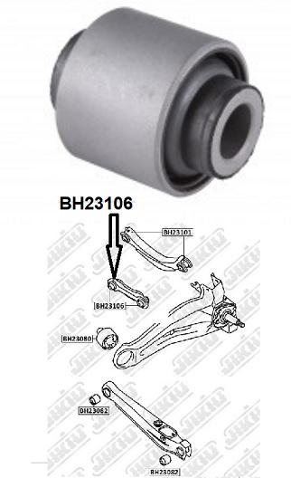 С-БЗадПодвески Mitsubishi Lancer Cs 2000-2009 Mr403485b JikiuBh23106 JIKIU арт BH23106 1300₽