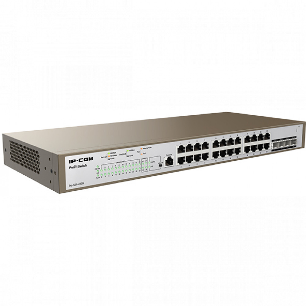 Коммутатор IP-COM PRO-S24-410W 1371106 серый