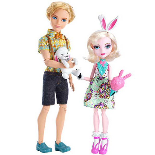 фото Кукла mattel carnival date bunny blanc & alistair wonderland dhl79