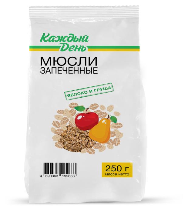 

Мюсли «Каждый день» запеченные яблоко-груша, 250 г