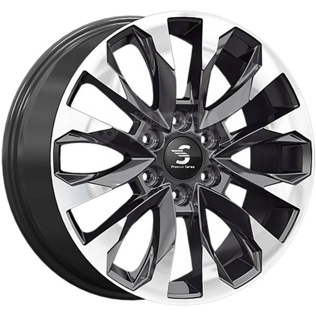 

Колесный диск 8x20/6x139,7 ET60 D95,10 КР007 (Land Cruiser 300) Diamond Black Gris, КР007 Land Cruiser 300